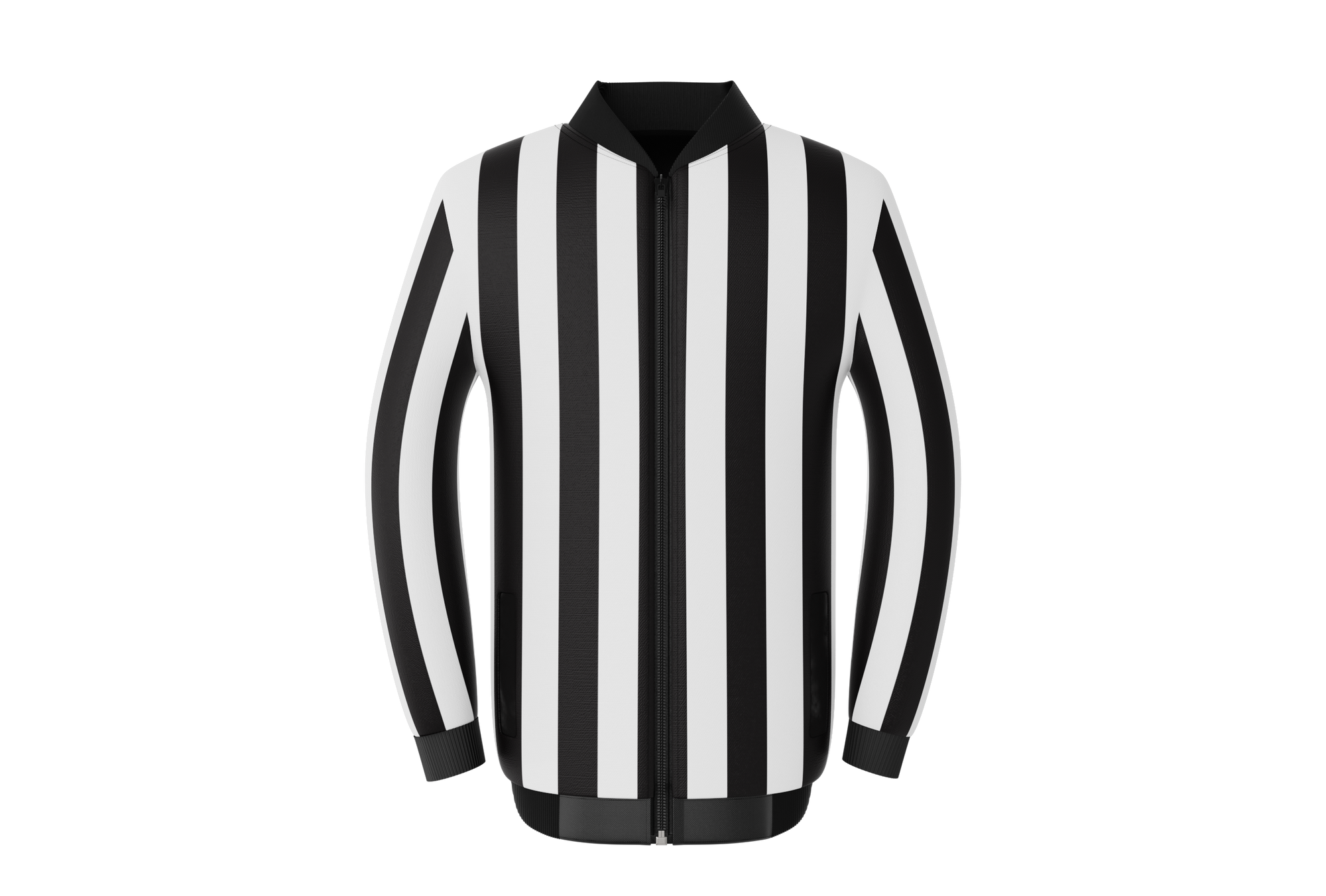 2" Stripe Football Referee Reversible Jacket 