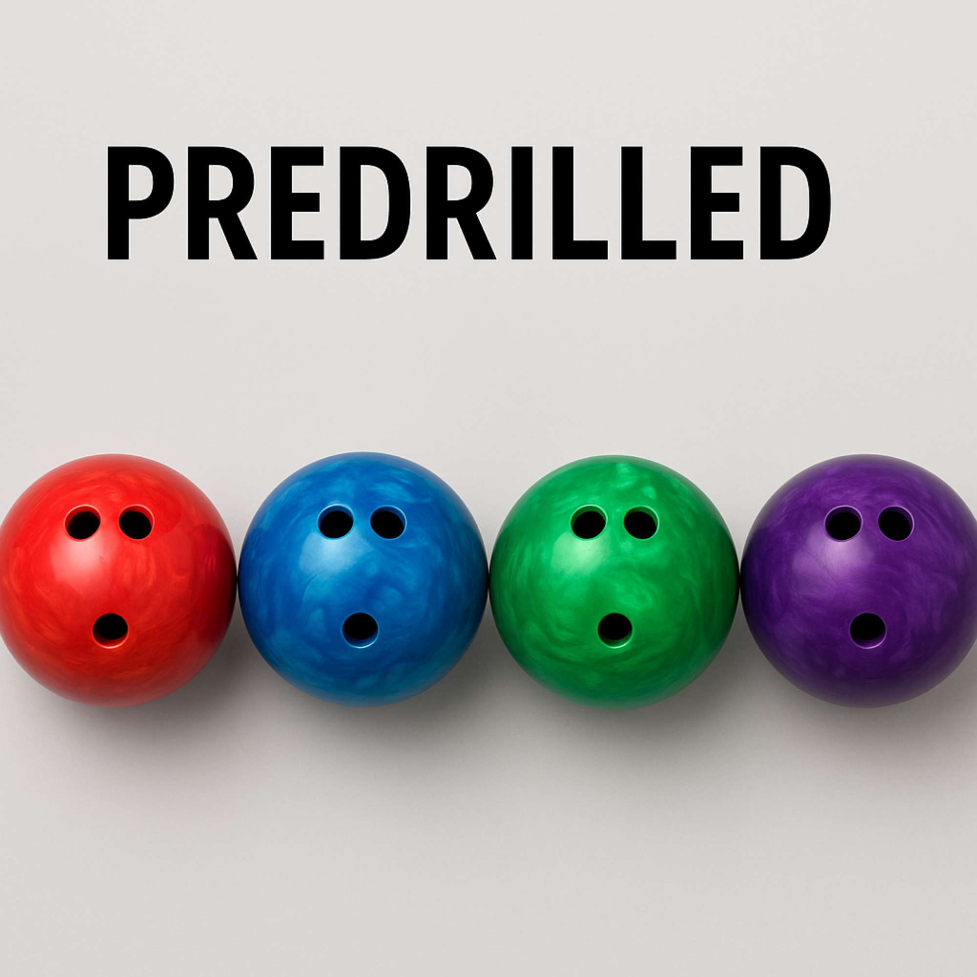 Pre-Drilled Bowling Balls Brunswick Motiv Hammer Ebonite
