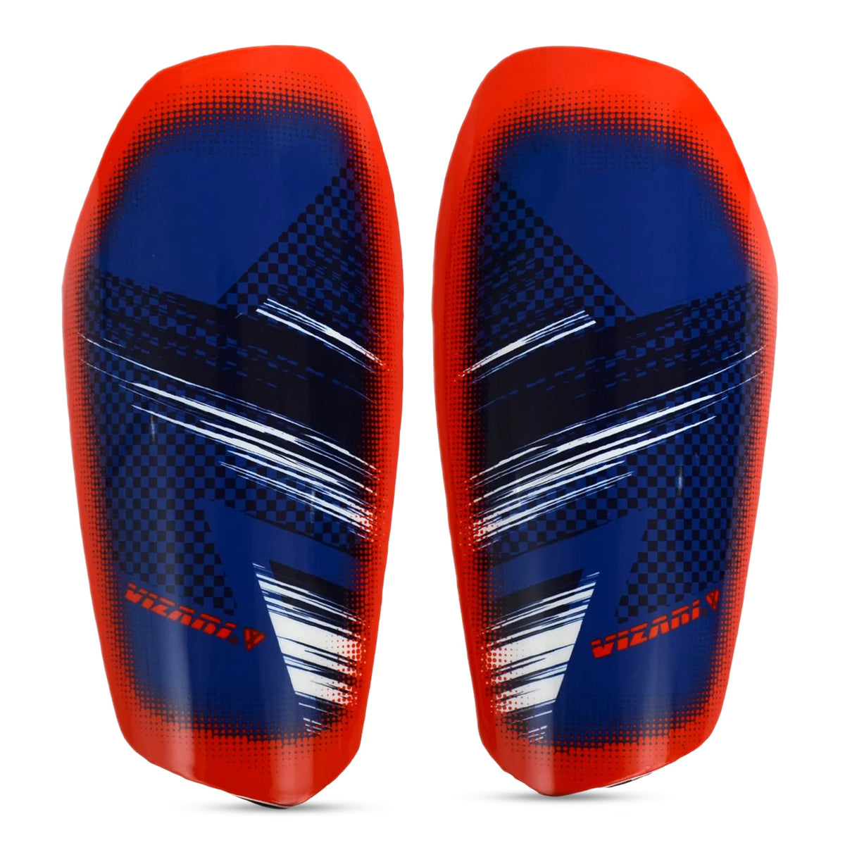 Vizari Aptos Soccer Shin Guard with Sleeve – Royal/White