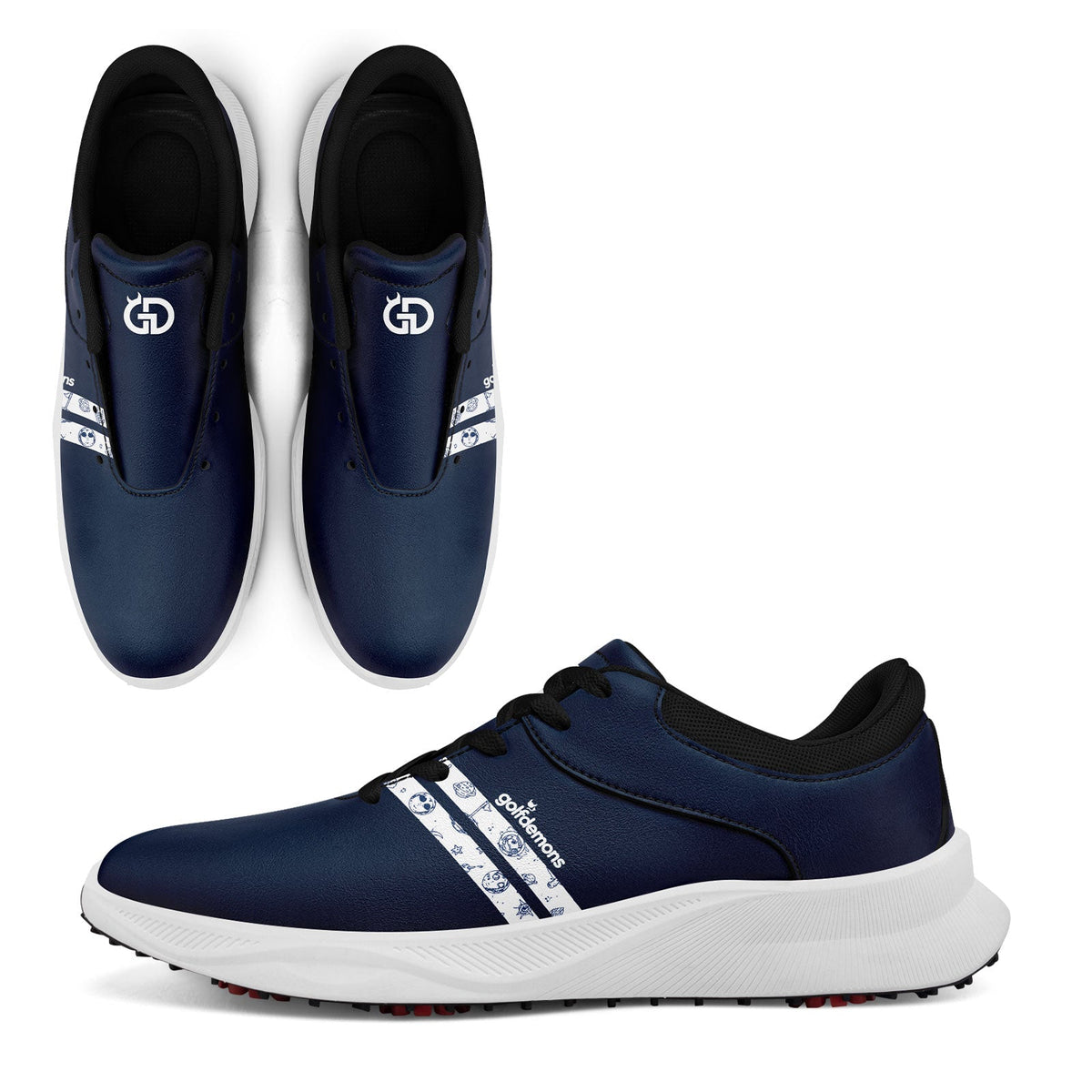 Premium Custom Golf Shoes for Teams,Golfdemons Personalized Logo & Name FN062-26020070-6B