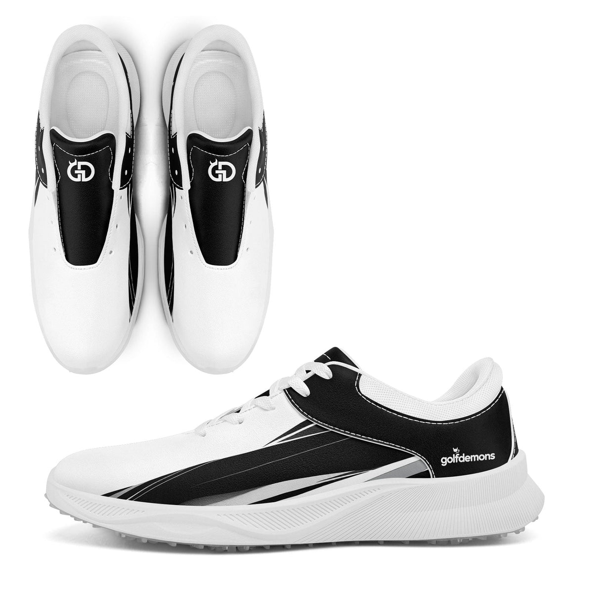 Premium Custom Golf Shoes for Teams,Golfdemons Personalized Logo & Name FN062-26020070-4W