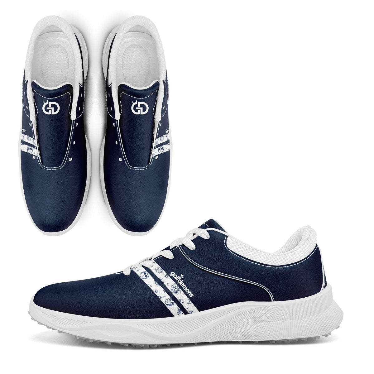 Premium Custom Golf Shoes for Teams,Golfdemons Personalized Logo & Name FN062-26020070-6W