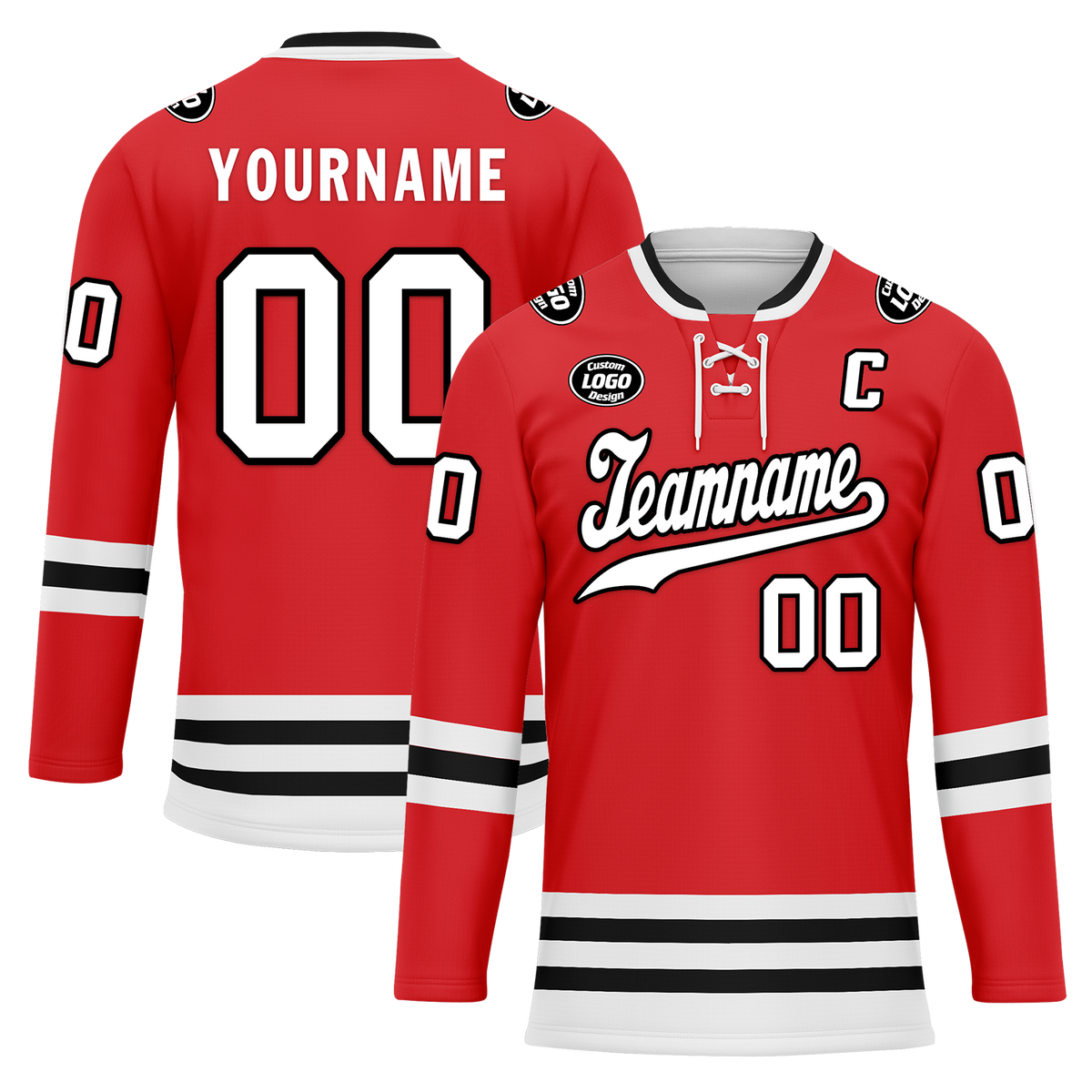 Custom Red Personalized Hockey Jersey HCKJ01-D0a70bf