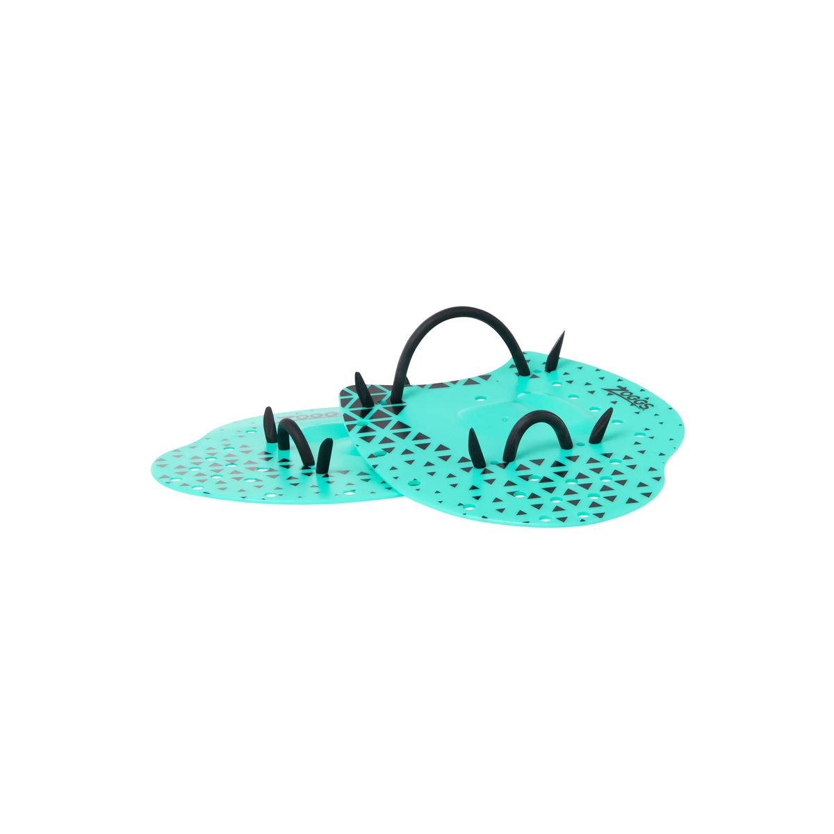 Zoggs Flat Swim Paddles Chlorine Resistant Strength Training Hand Paddles - front