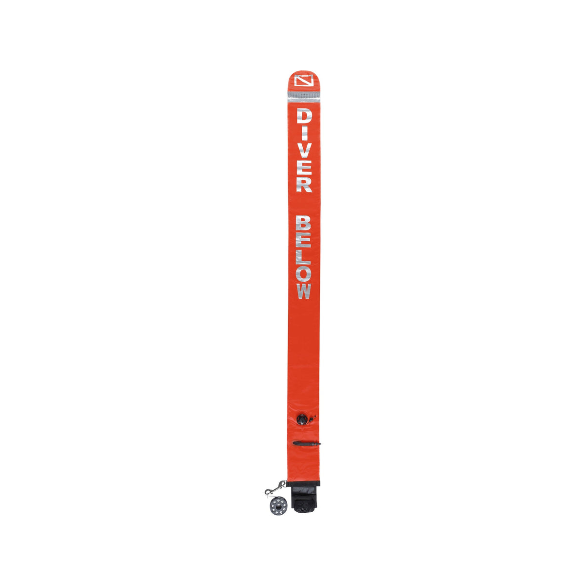 Mares Buoy Diver Marker - All-in-One Diving Accessory - 415753_Diver Marker Buoy-All In One_open