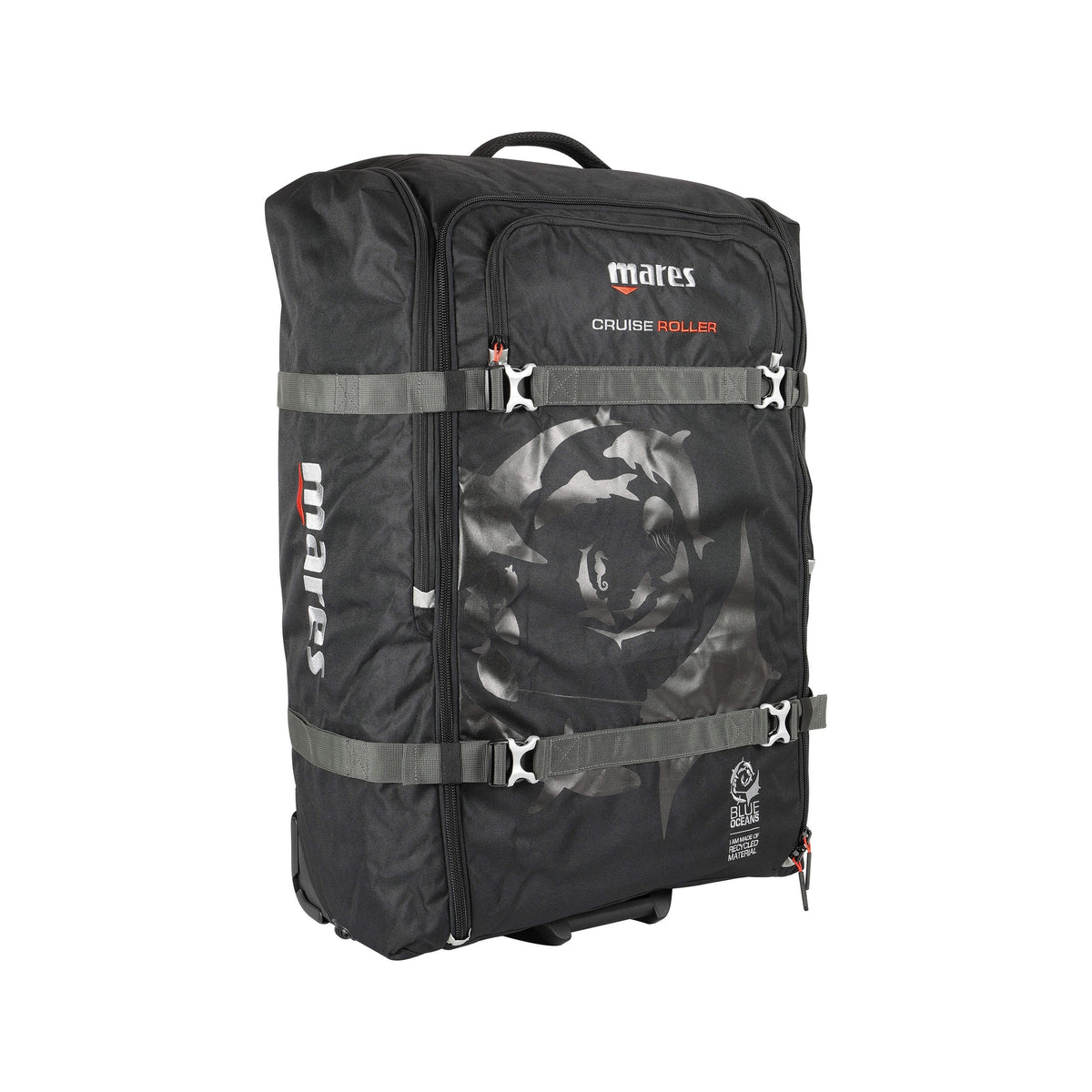 Mares Cruise Backpack Roller Diving Gear Bag - 415437_Cruise Backpack Roller_BK
