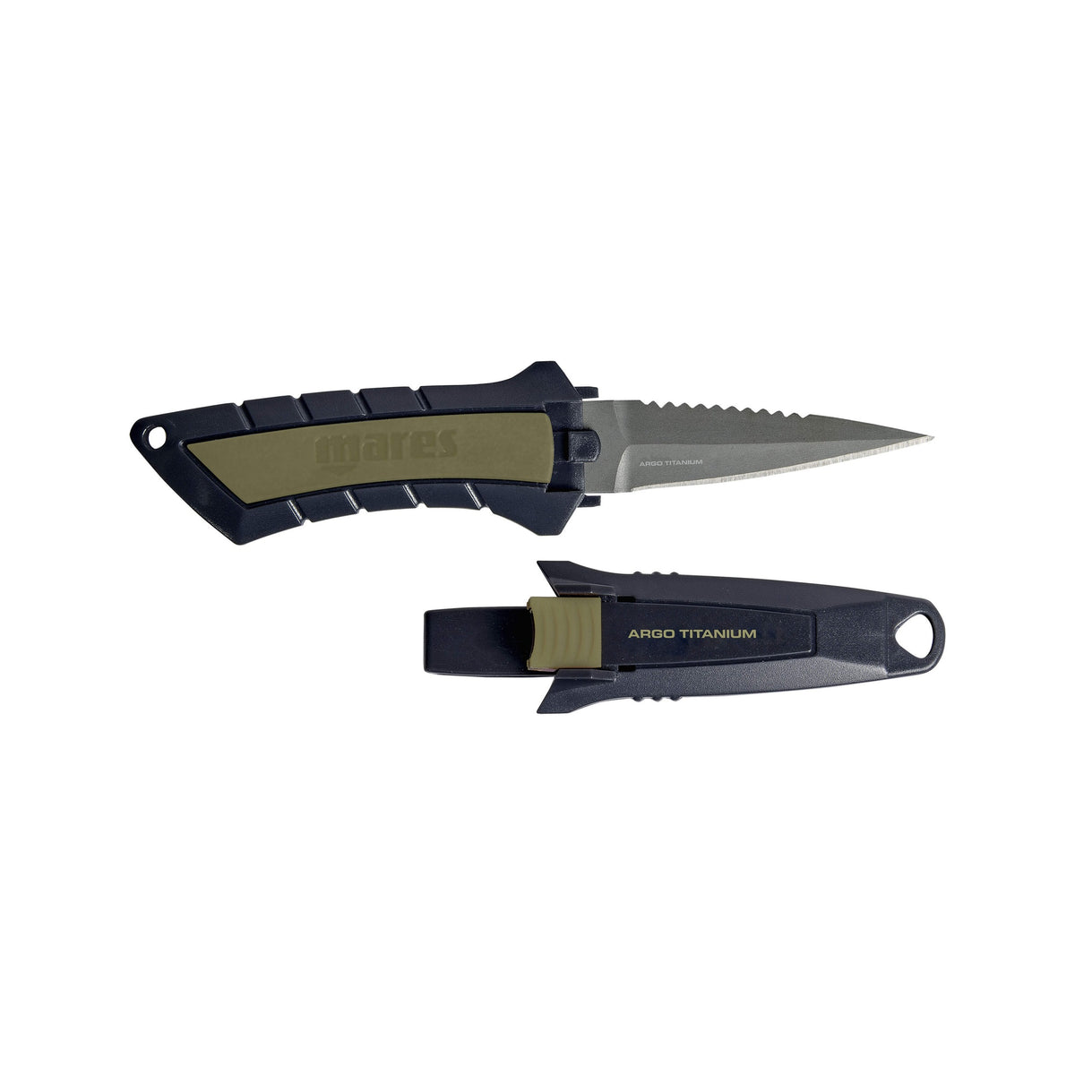 Mares Argo Titanium Diving Knife - 425616_Argo Titanium_OL