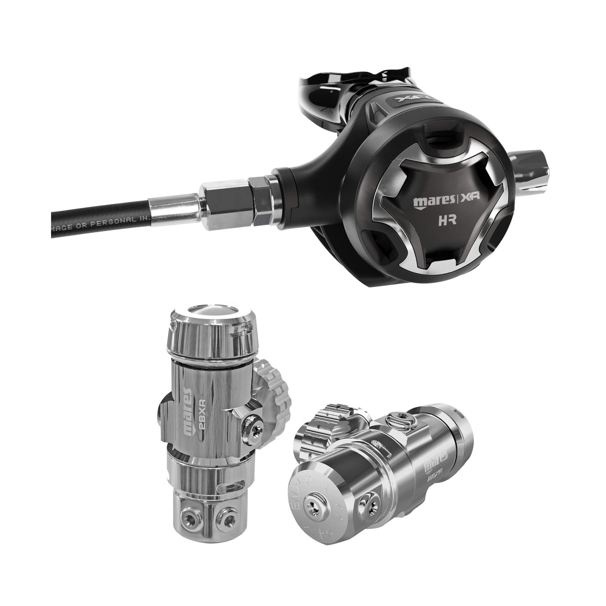 Mares 28XR With HR - Full SM TEK Set - XR Line Scuba Regulator - 416419_28XR HR Full SM tek set_preview