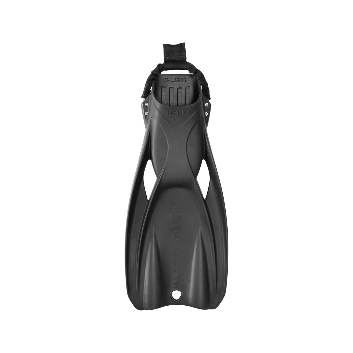 Mares Power Plana Tec - XR Line Diving Fins, Black - XR Line Diving Fins - 410053_Power Plana_BK