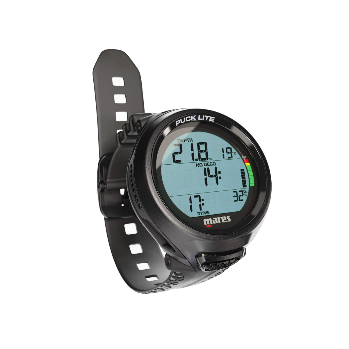 Mares Puck Lite Dive Computer - 414172_Puck Lite_BK_main image