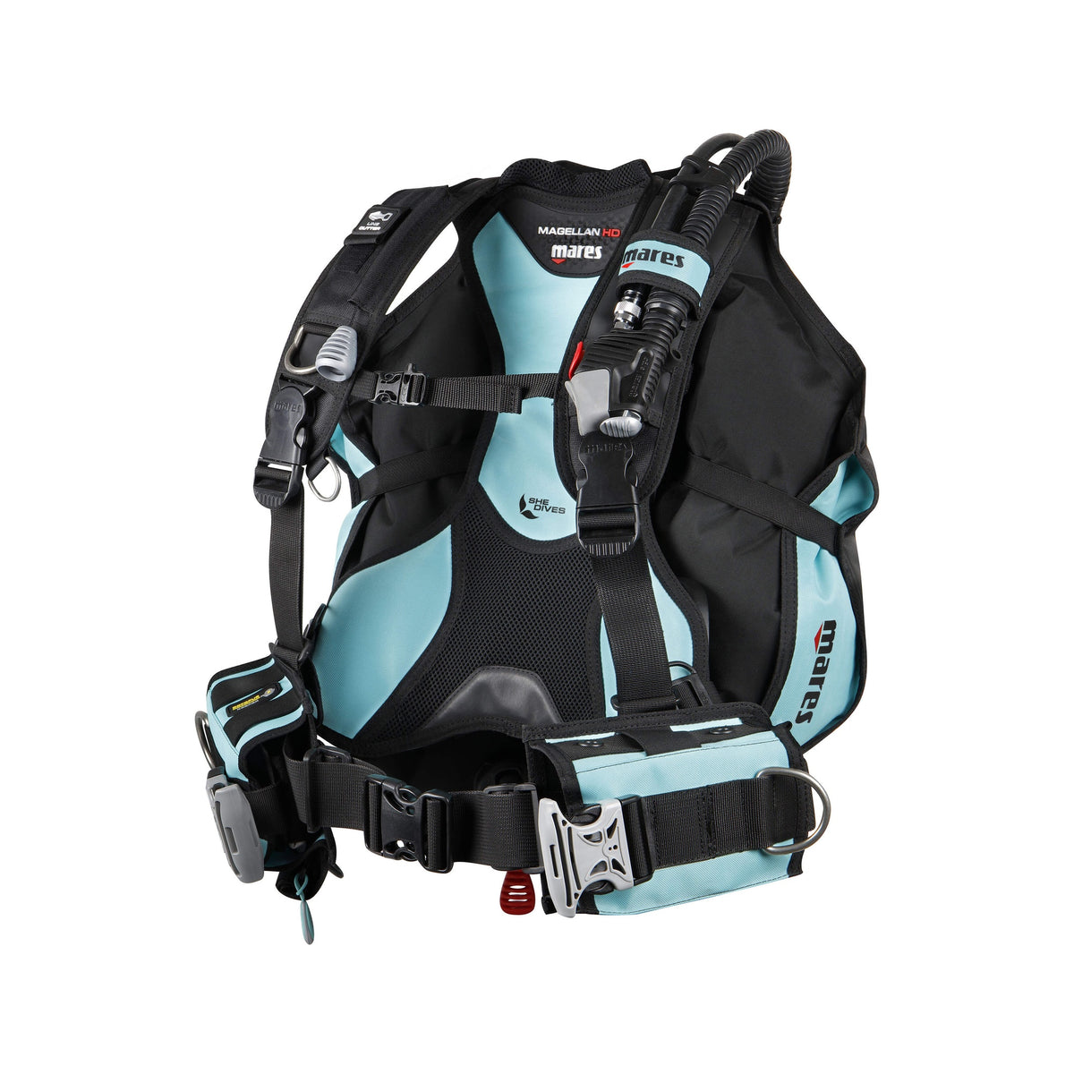 Mares Magellan HD She Dives BCD - 417234 Magellan HD She Dives BKAQ 2