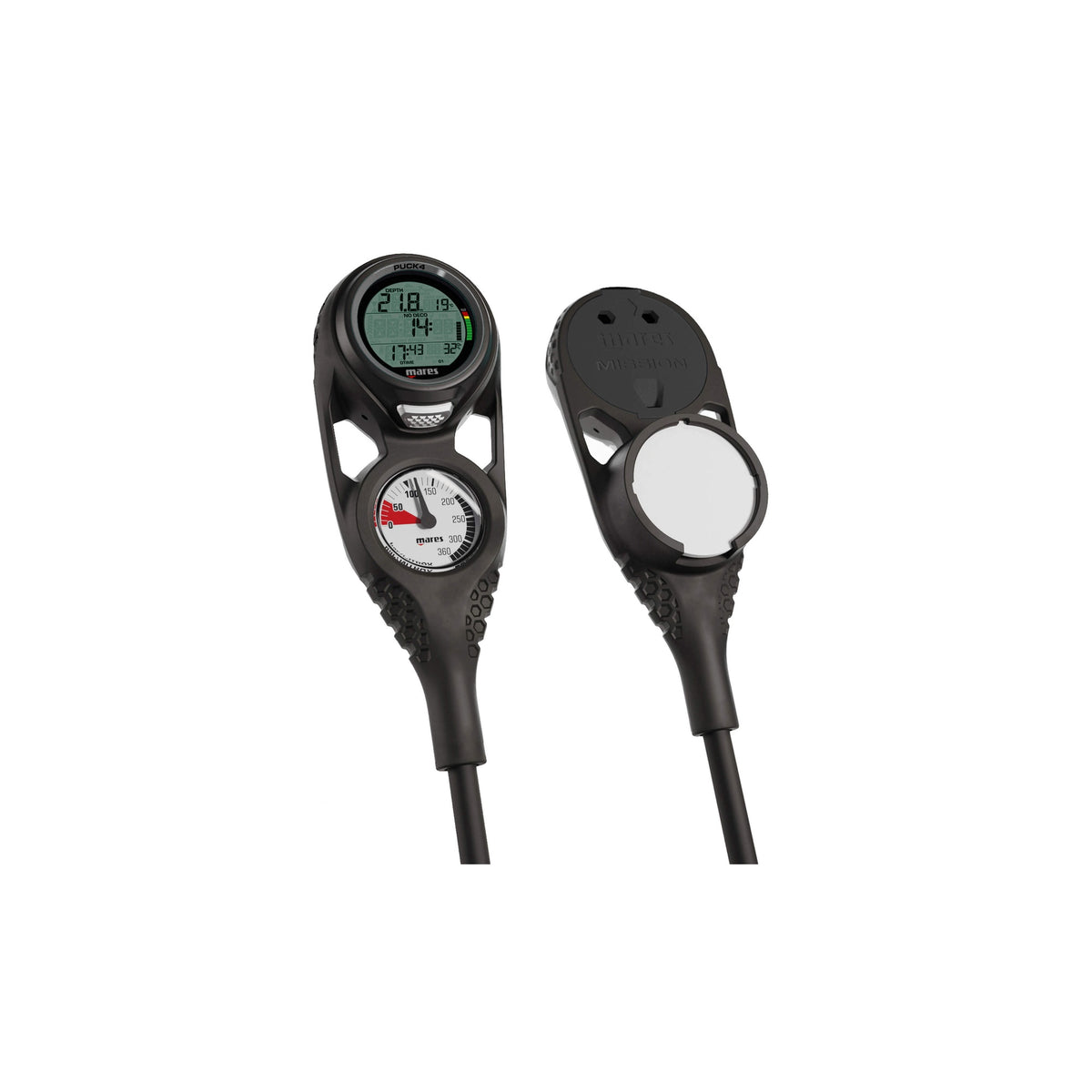 Mares Puck 4 Mission 3 Dive Gauge - 414432 Puck4-Mission3 BAR
