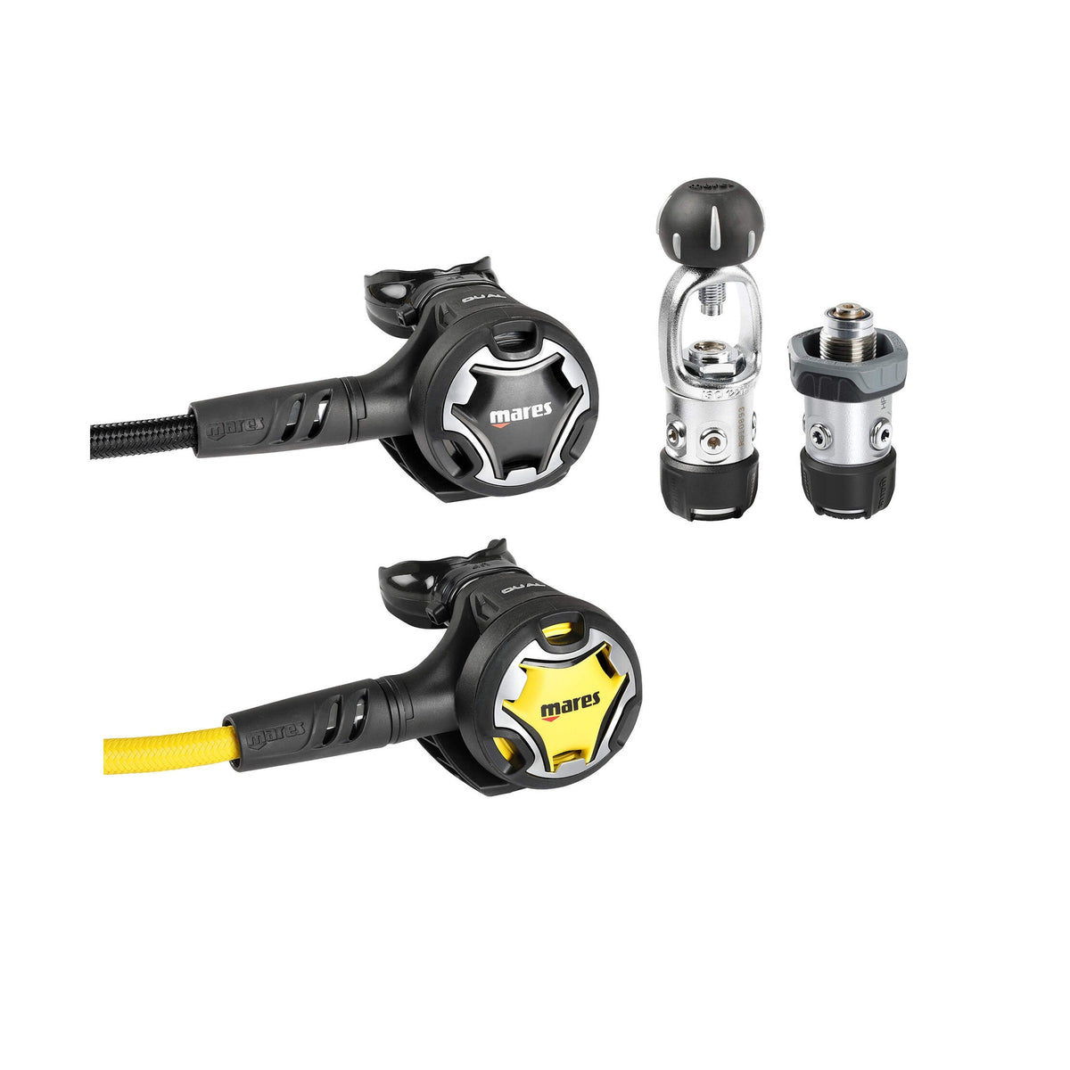 Mares Set Dual - Basic Scuba Regulator - 416290-REGULATOR-SET-DUAL---BASIC