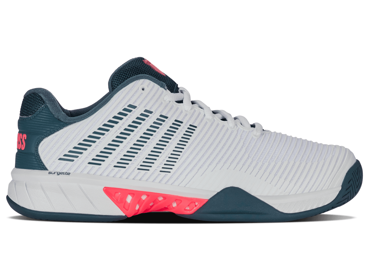 06613-129-M | HYPERCOURT EXPRESS 2 | WHITE/STARGAZER/NEON BLAZE