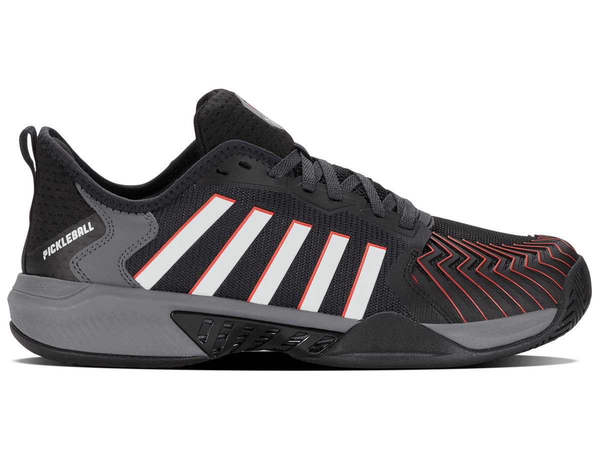 07916-073-M | PICKLEBALL SUPREME | JET BLACK/STEEL GRAY/SPICY ORANGE