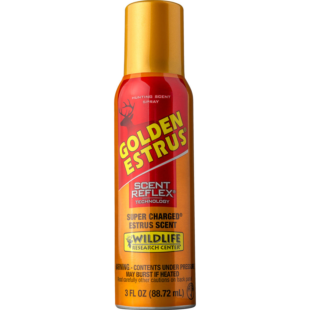 Wildlife Research Golden Estrus Spray Can - Front View