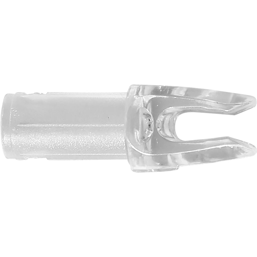 Easton 6.5mm MicroLite Super Nocks in White - Front View