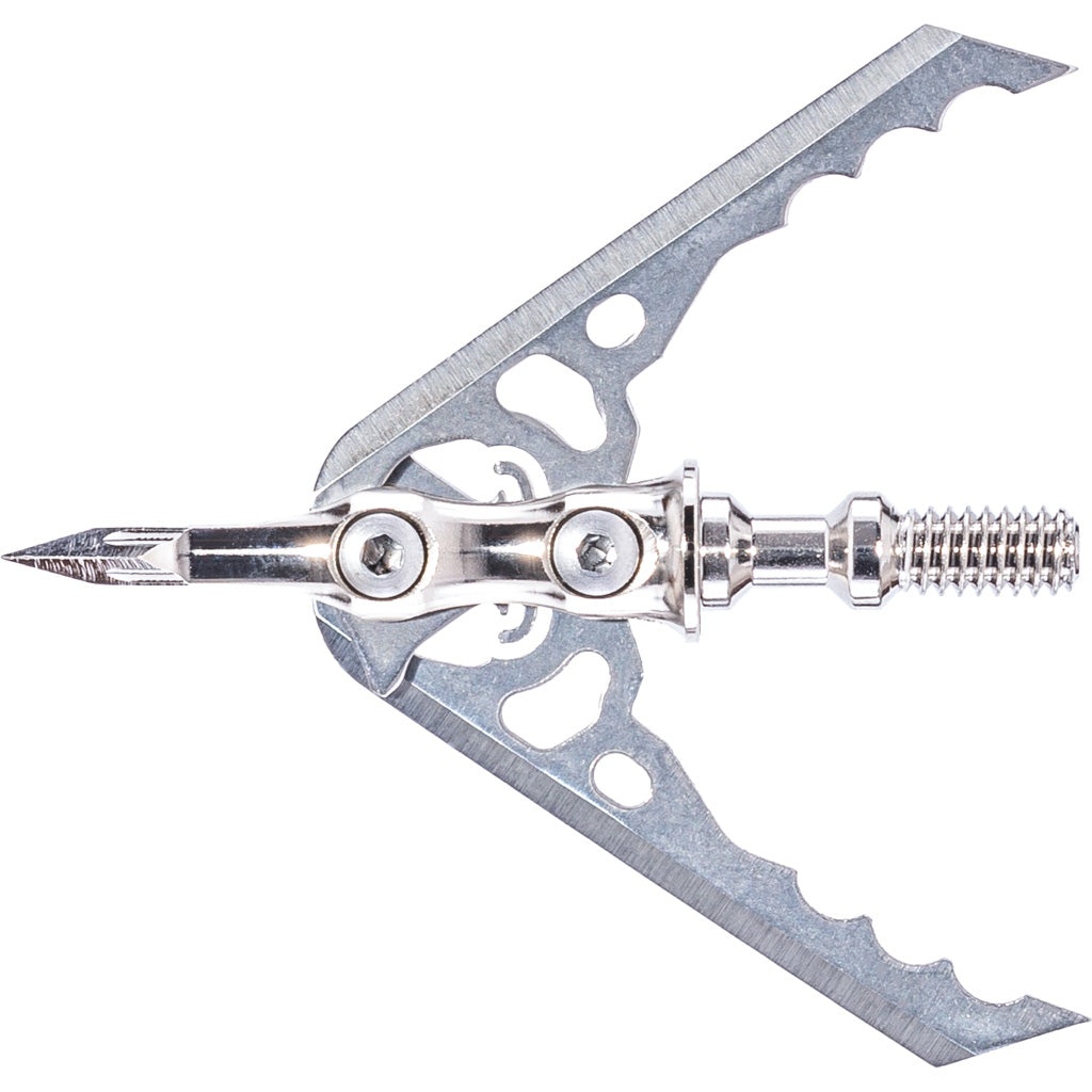 Rage Hypodermic NC +P Broadheads in 100 gr. - Front View