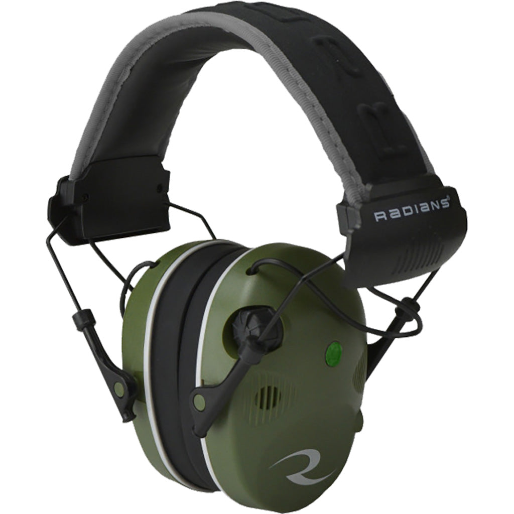Radians R3400 Quad Mic Electronic Earmuff - Front View