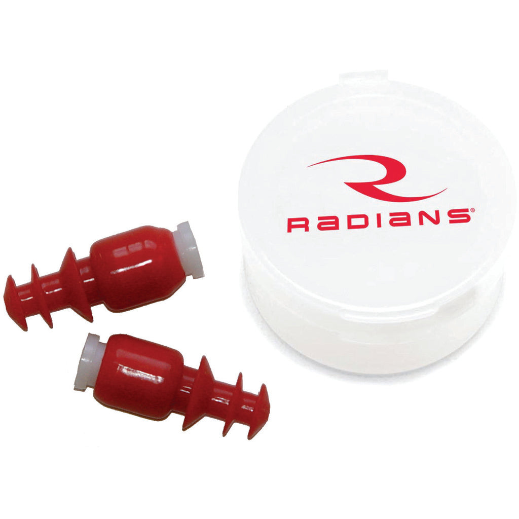 Radians Cease Fire Baffle Style Earplugs - Front View
