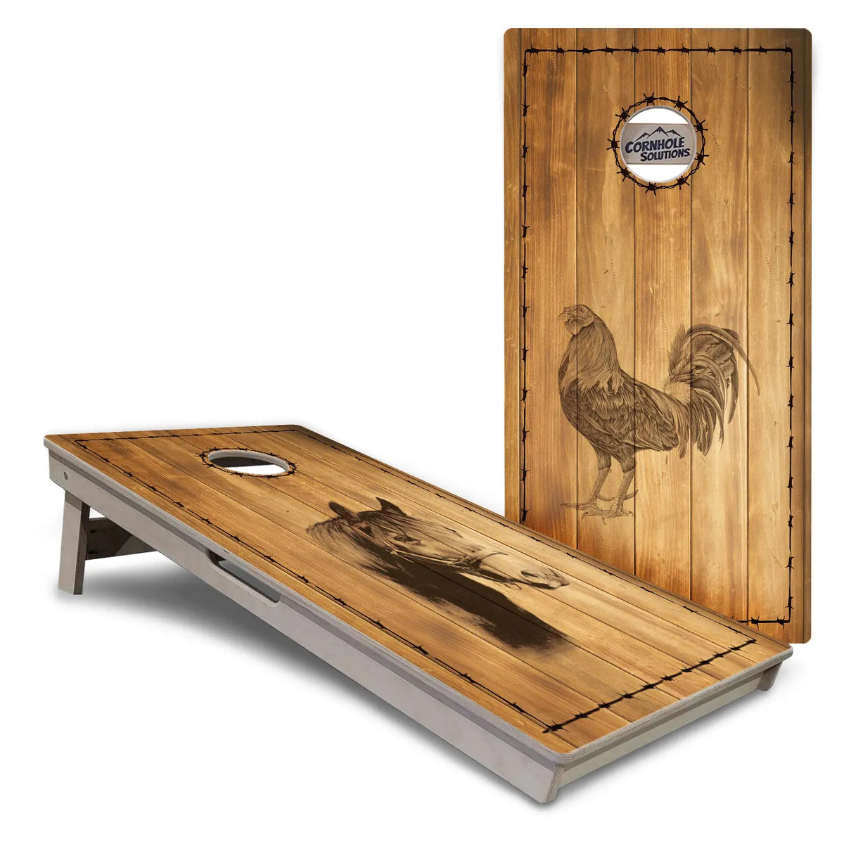 Barnyard Cornhole Boards – Tournament Series