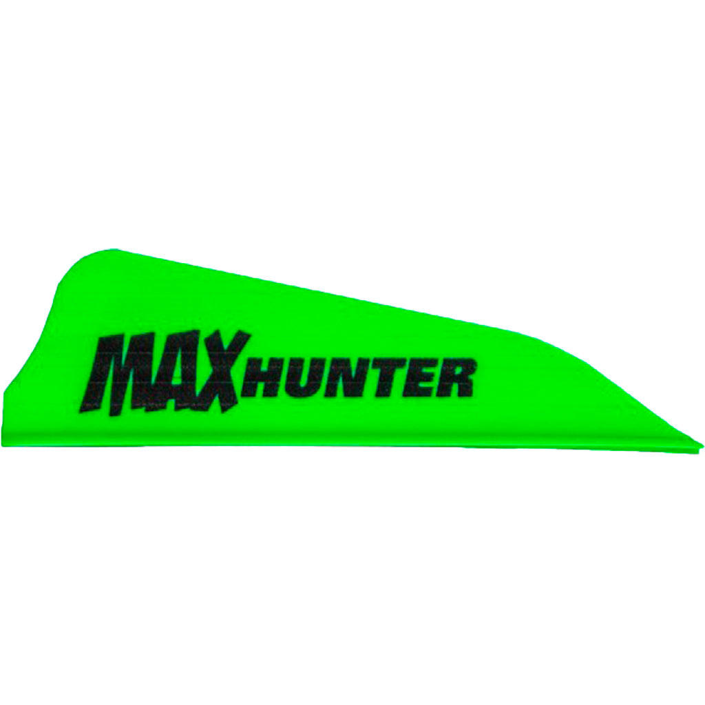 AAE Max Hunter Vanes in Bright Green 50 pk. - Front View