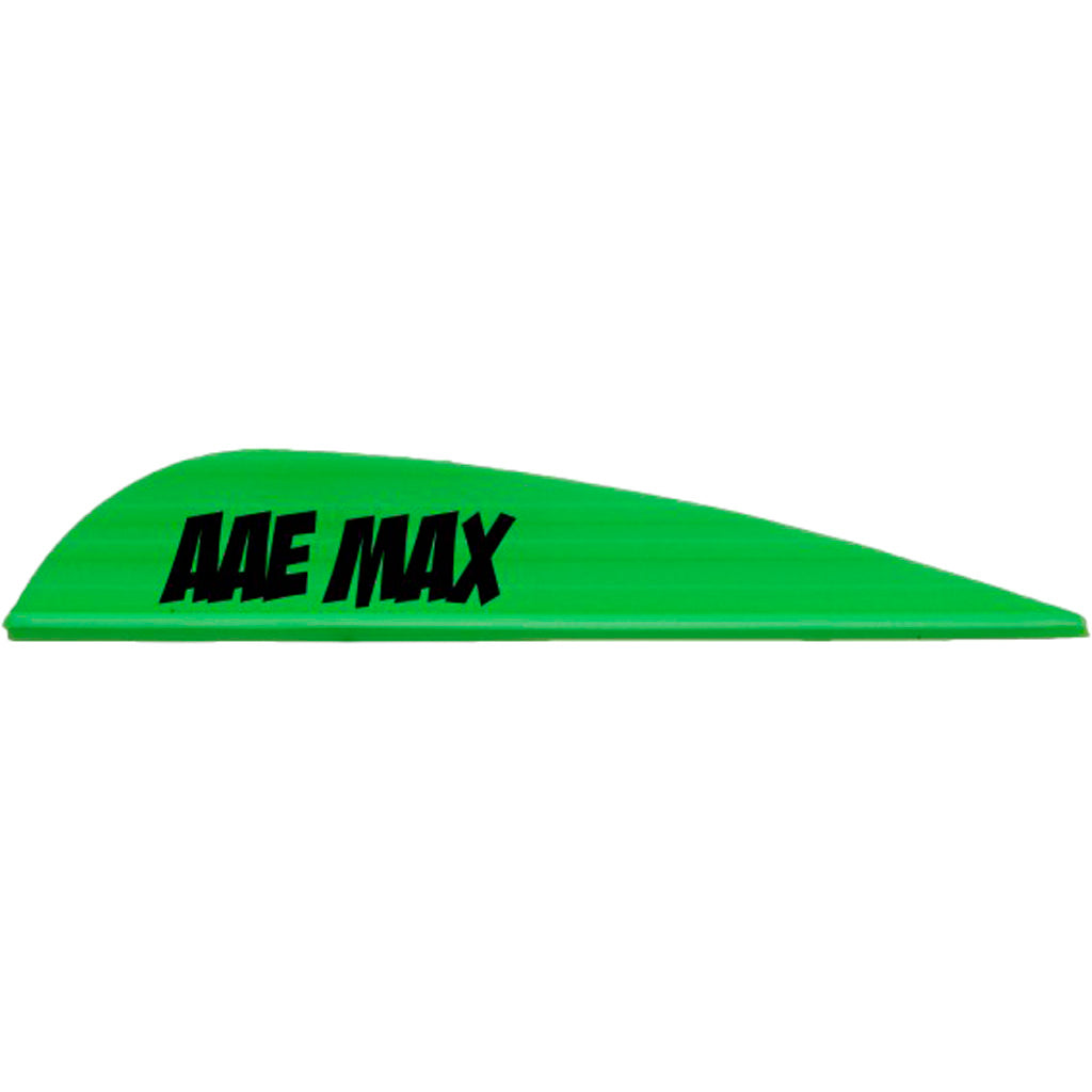 AAE Max Stealth Vanes in Bright Green 50 pk. - Front View
