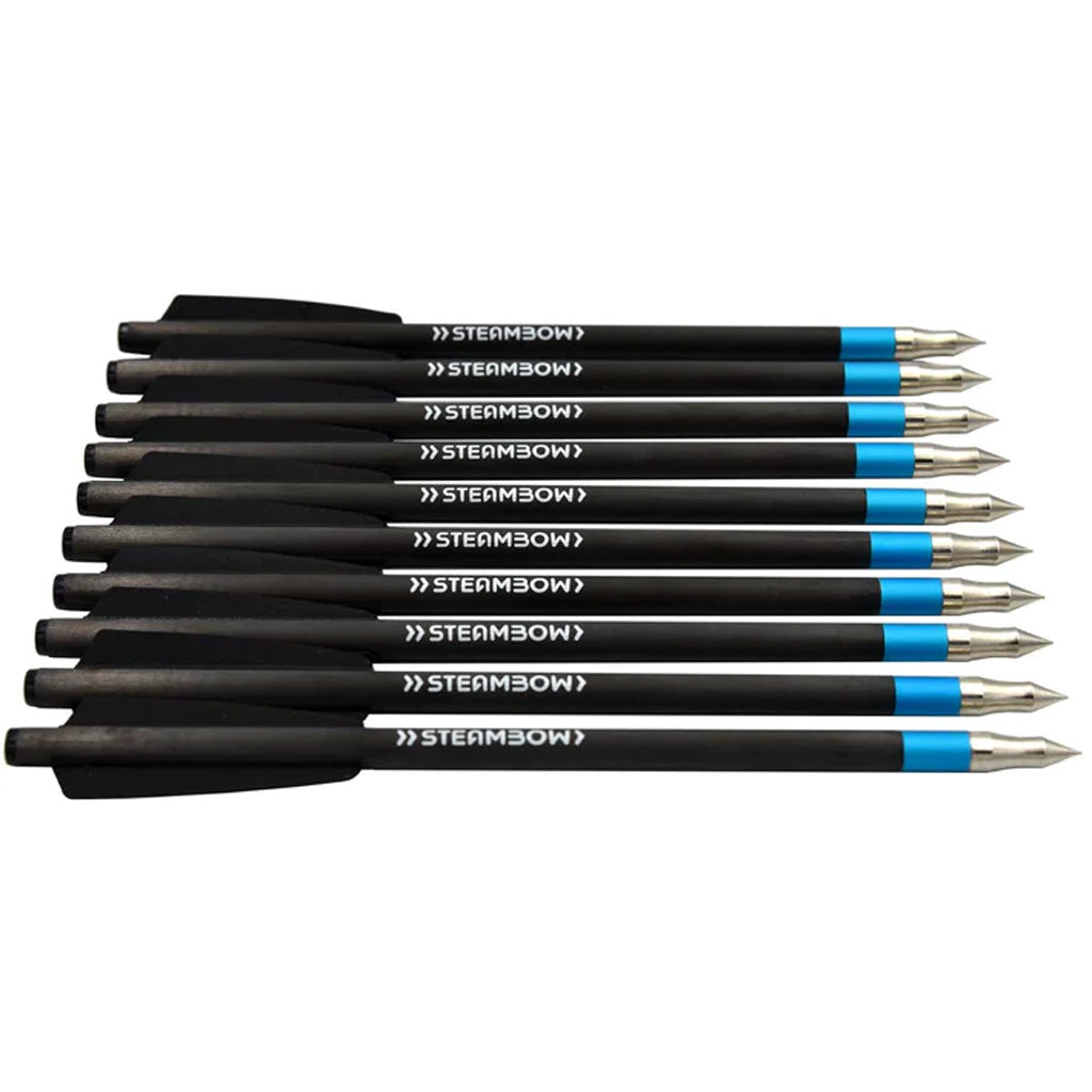 Steambow Light Target Arrows - Front View