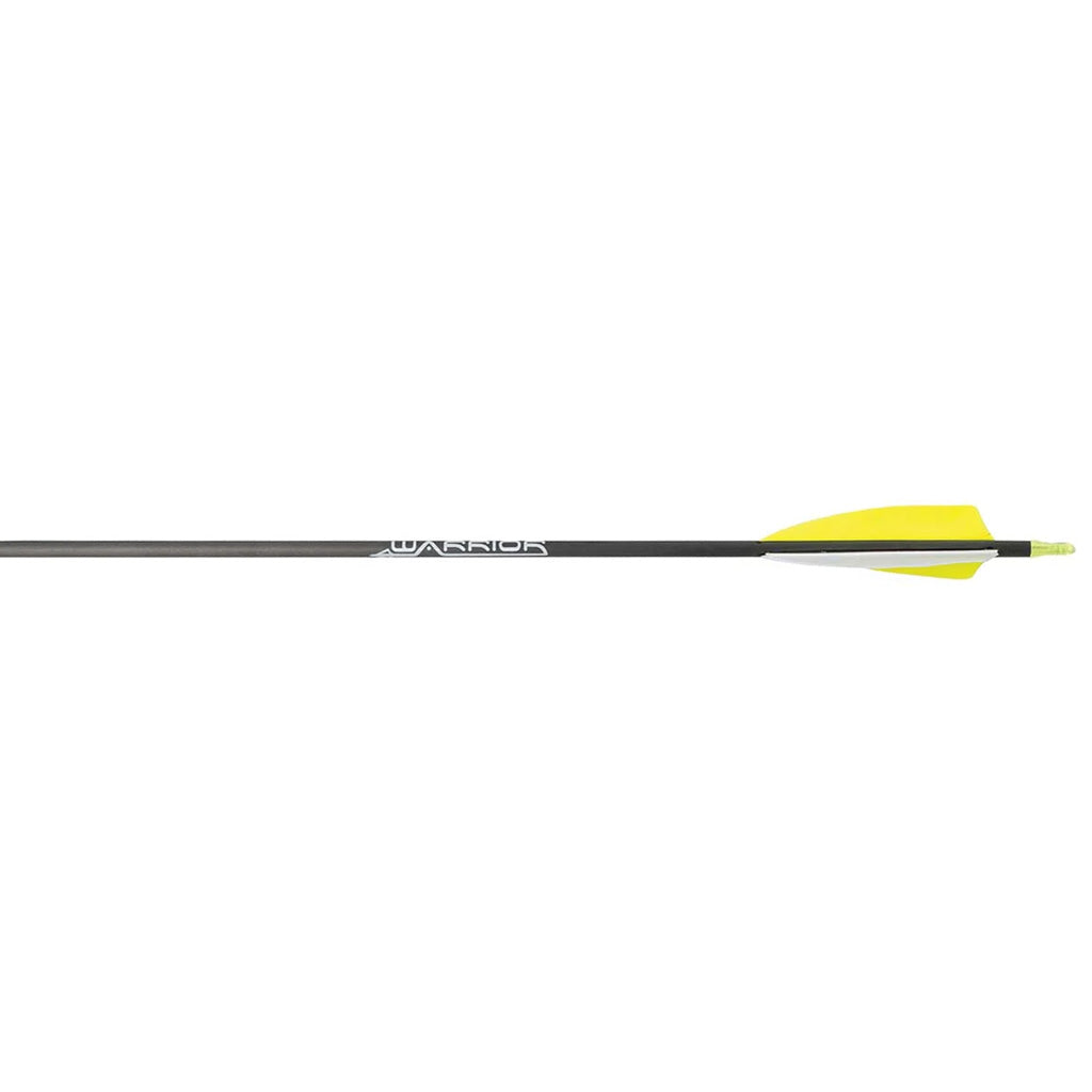 Gold Tip Warrior Arrows in 500 4 in. Feathers 72 pk. - Front View