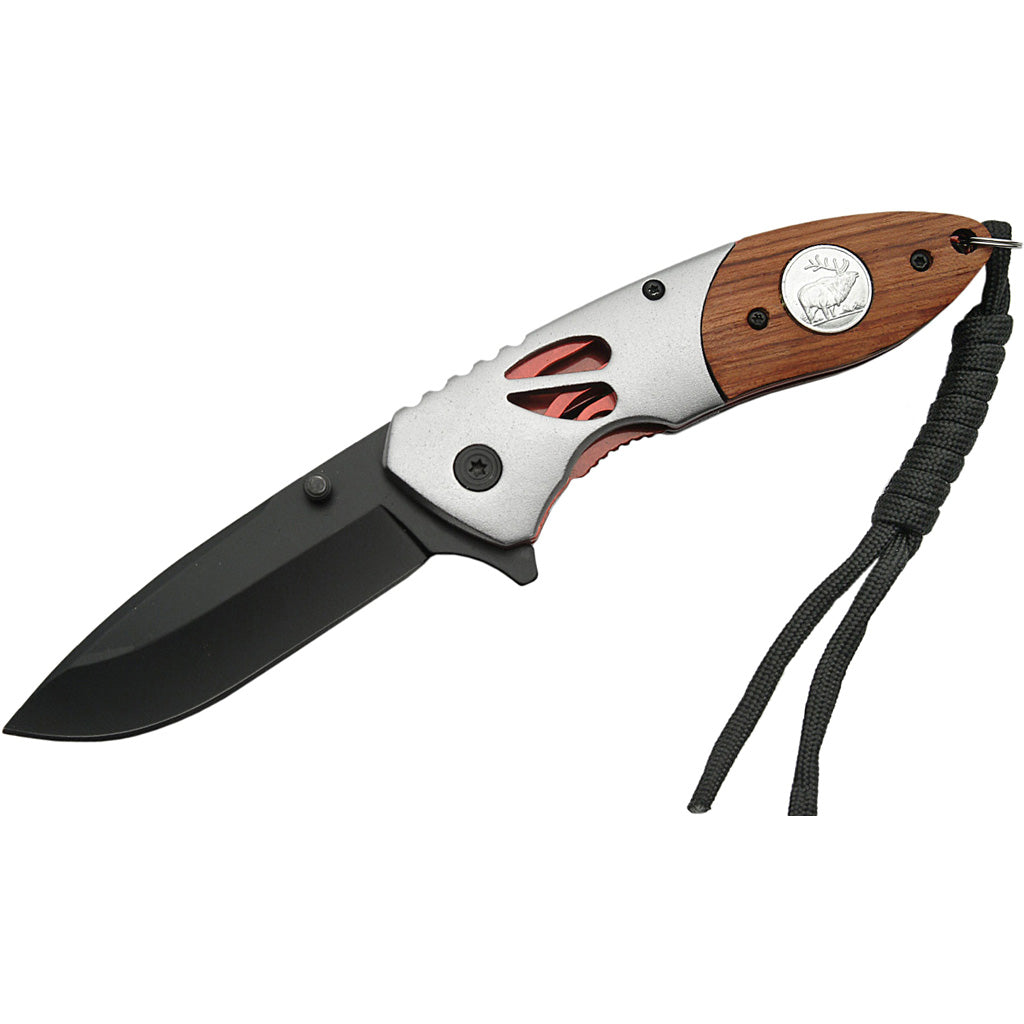SZCO Deer Imprint Knife - Front View