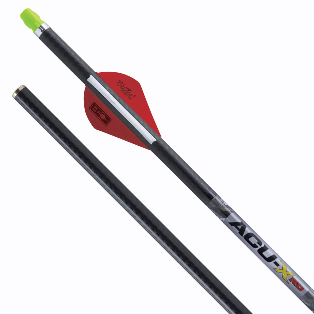 TenPoint ACU-X RD Carbon Arrows in 20 in. ACU-X Nock 6 pk. - Front View