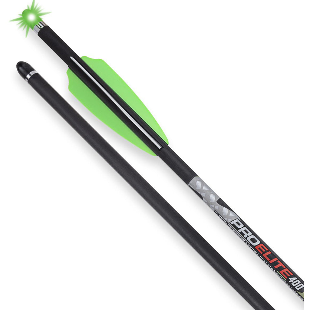 TenPoint Pro Elite Select 400 Lighted Carbon Bolts - Front View