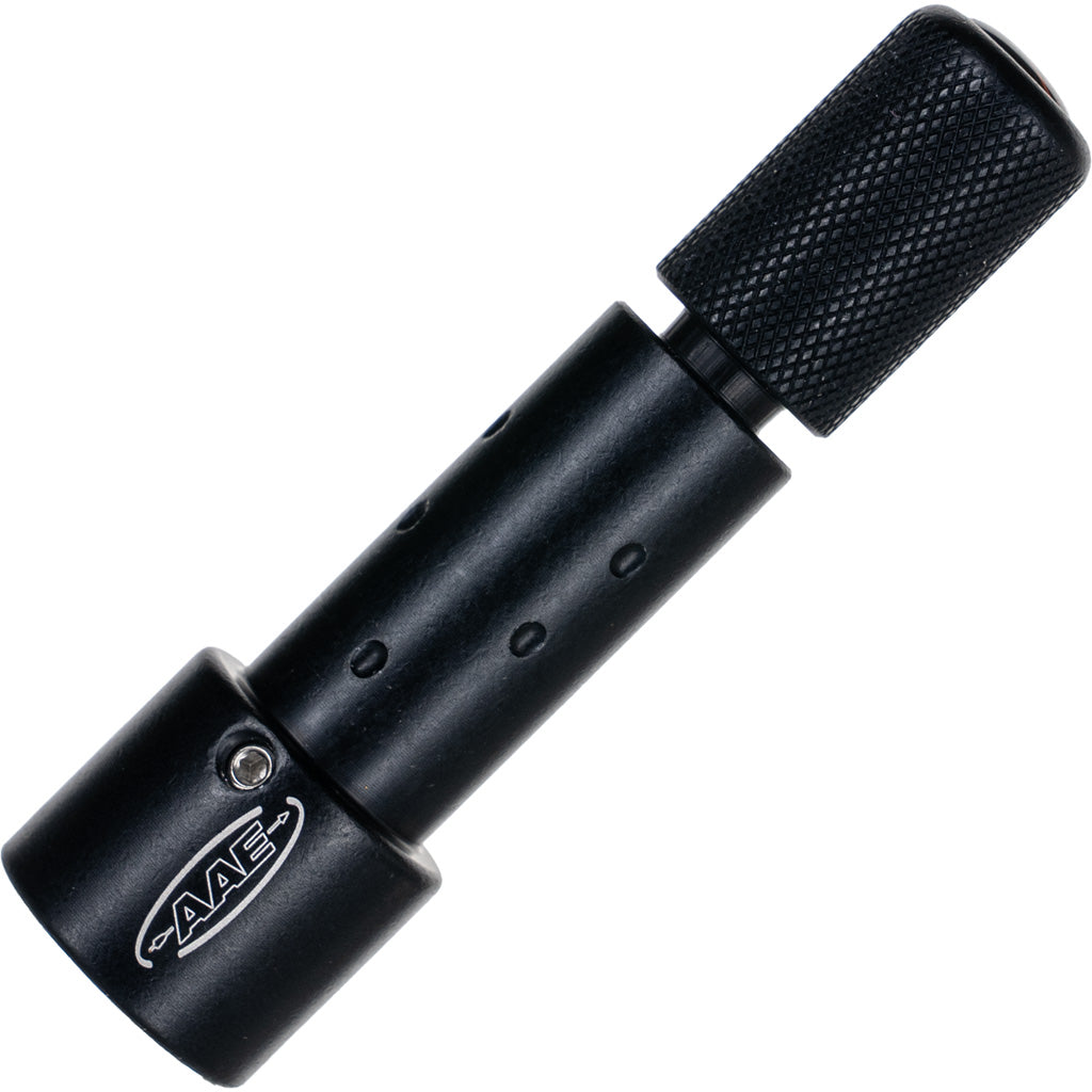 AAE OMP Phoenix Nock Receiver in Black - Front View