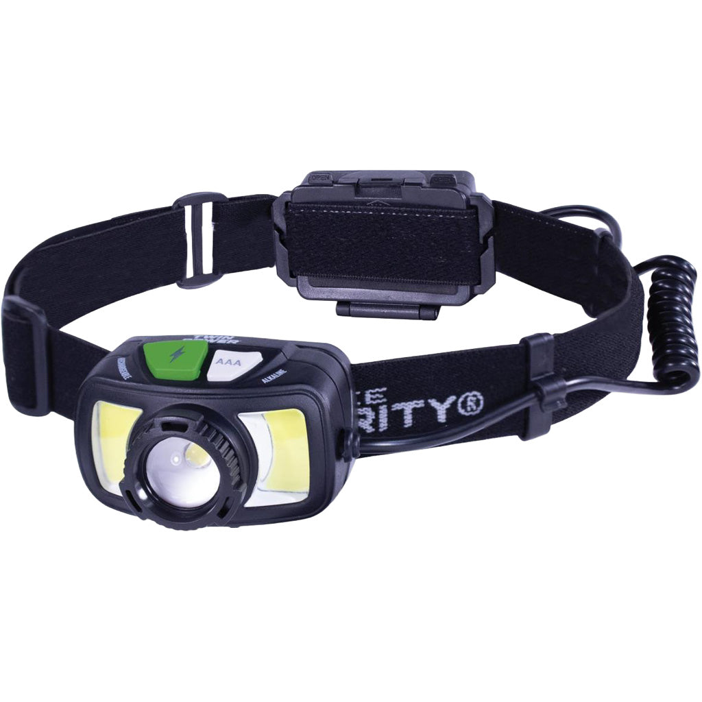 Police Security Flashlights Police Security Twin Power 900 Headlamp - Front View