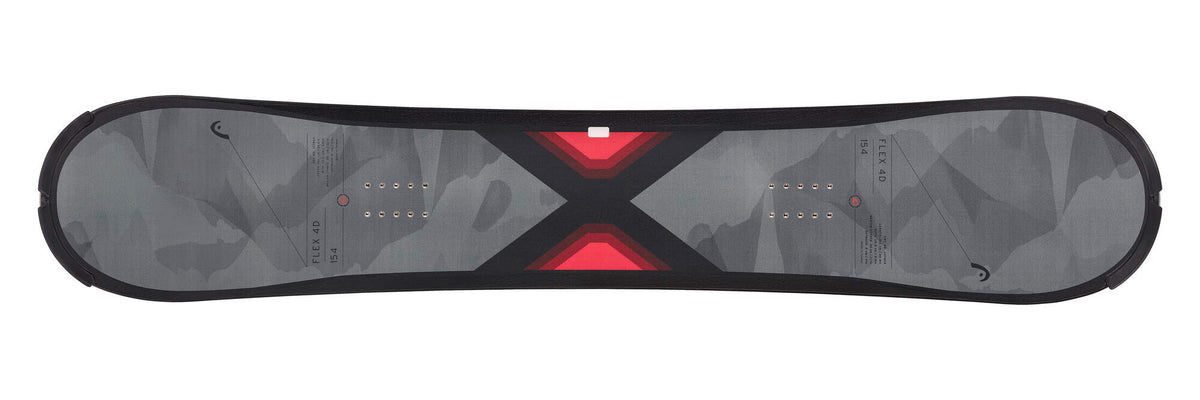 HEAD FLEX 4D Snowboard - top view