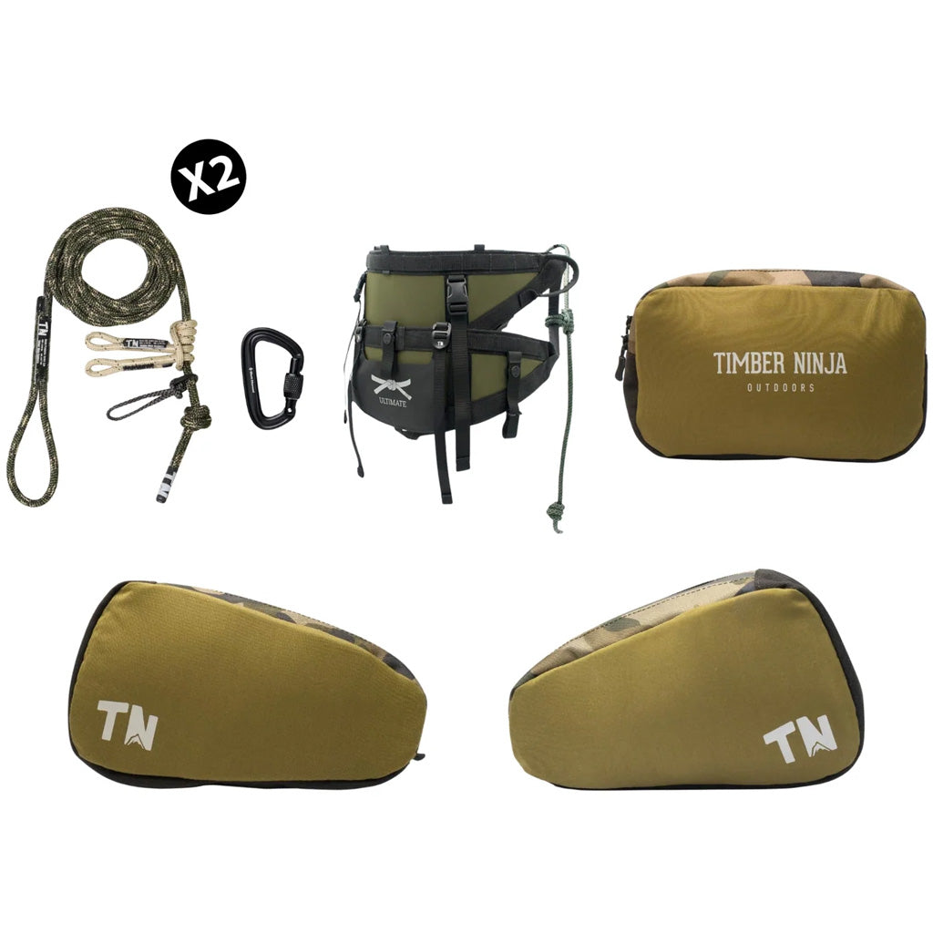 Timber Ninja Ultimate Saddle Starter Kit in Regular - Front View