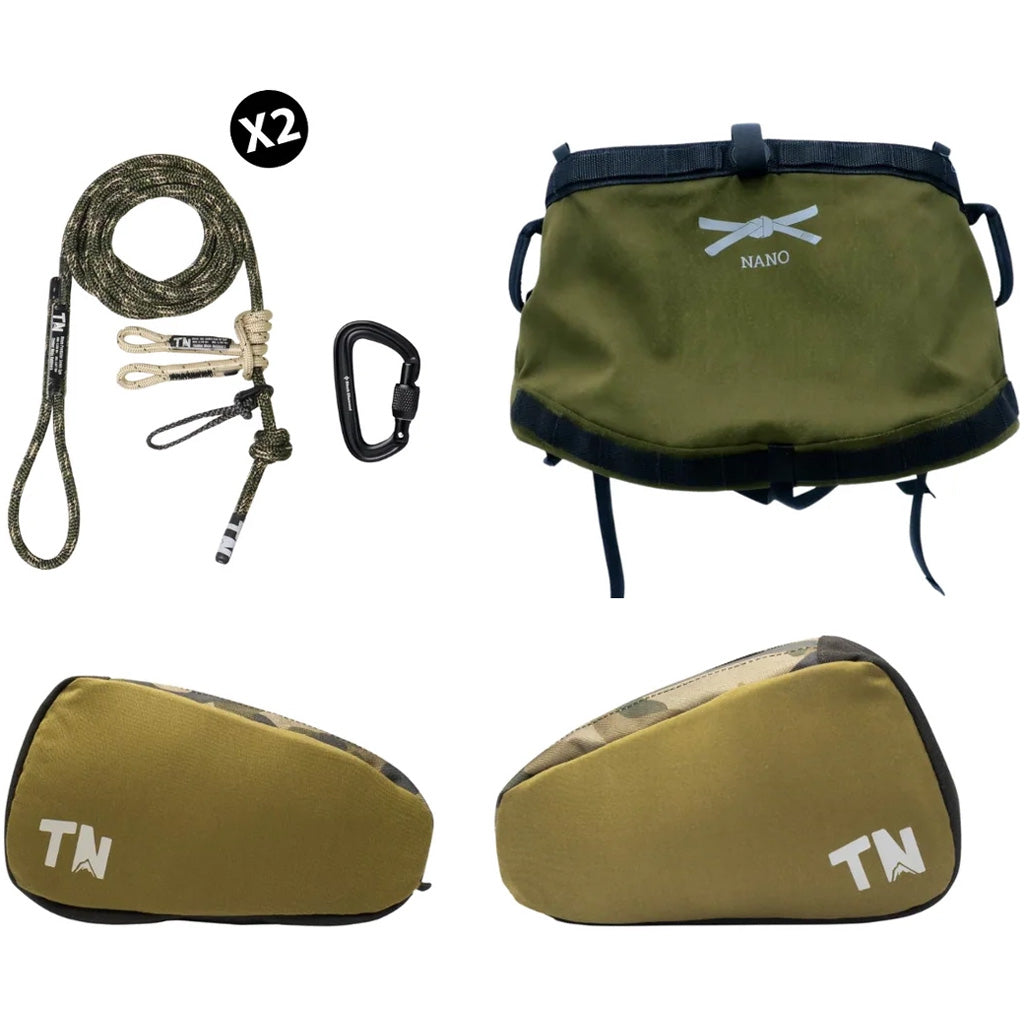 Timber Ninja Nano Saddle Starter Kit in Regular - Front View