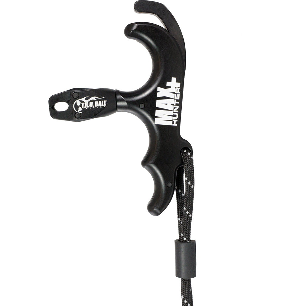 Tru Ball Max Hunter Plus Release in Black - Front View