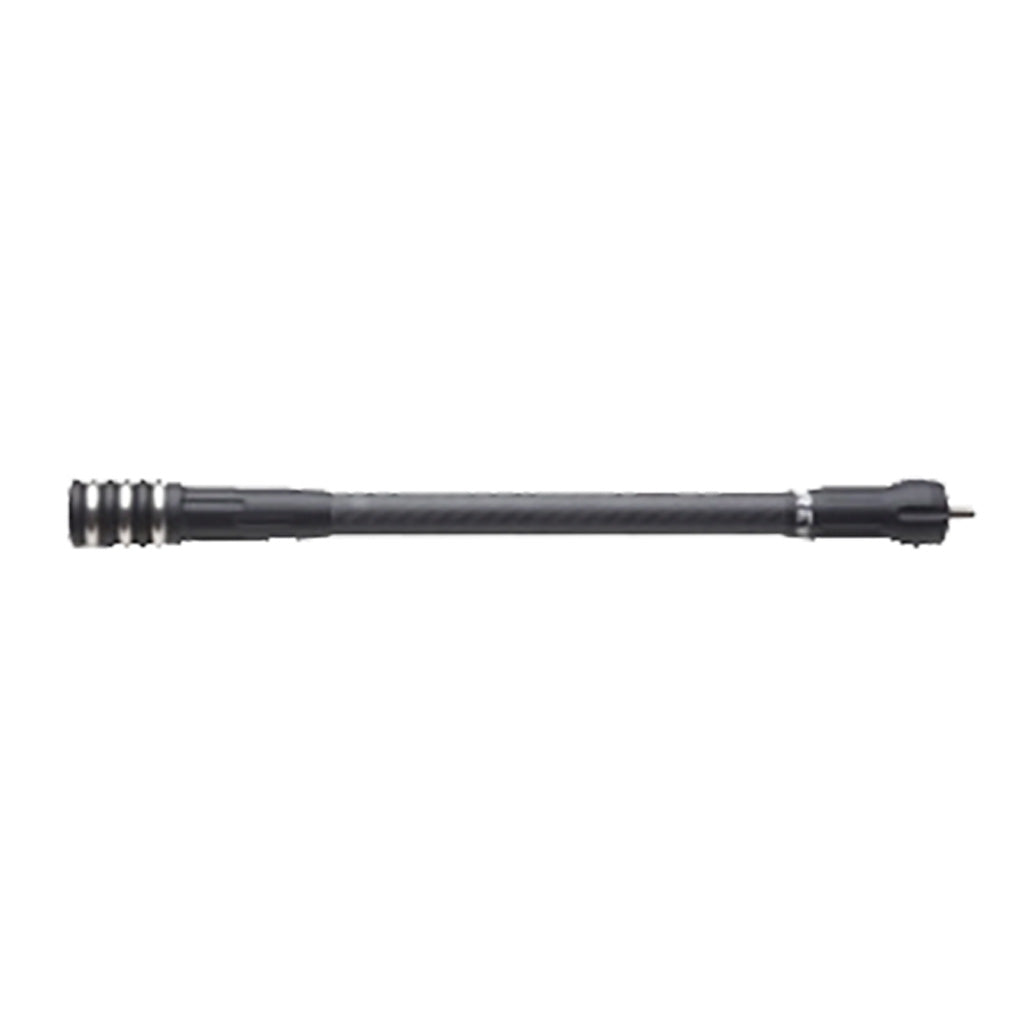 Shrewd Archery Shrewd Onyx Stabilizer in Black 8 in. - Front View