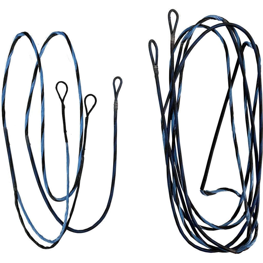First String FirstString Genesis String and Cable Set in Blue/Black - Front View