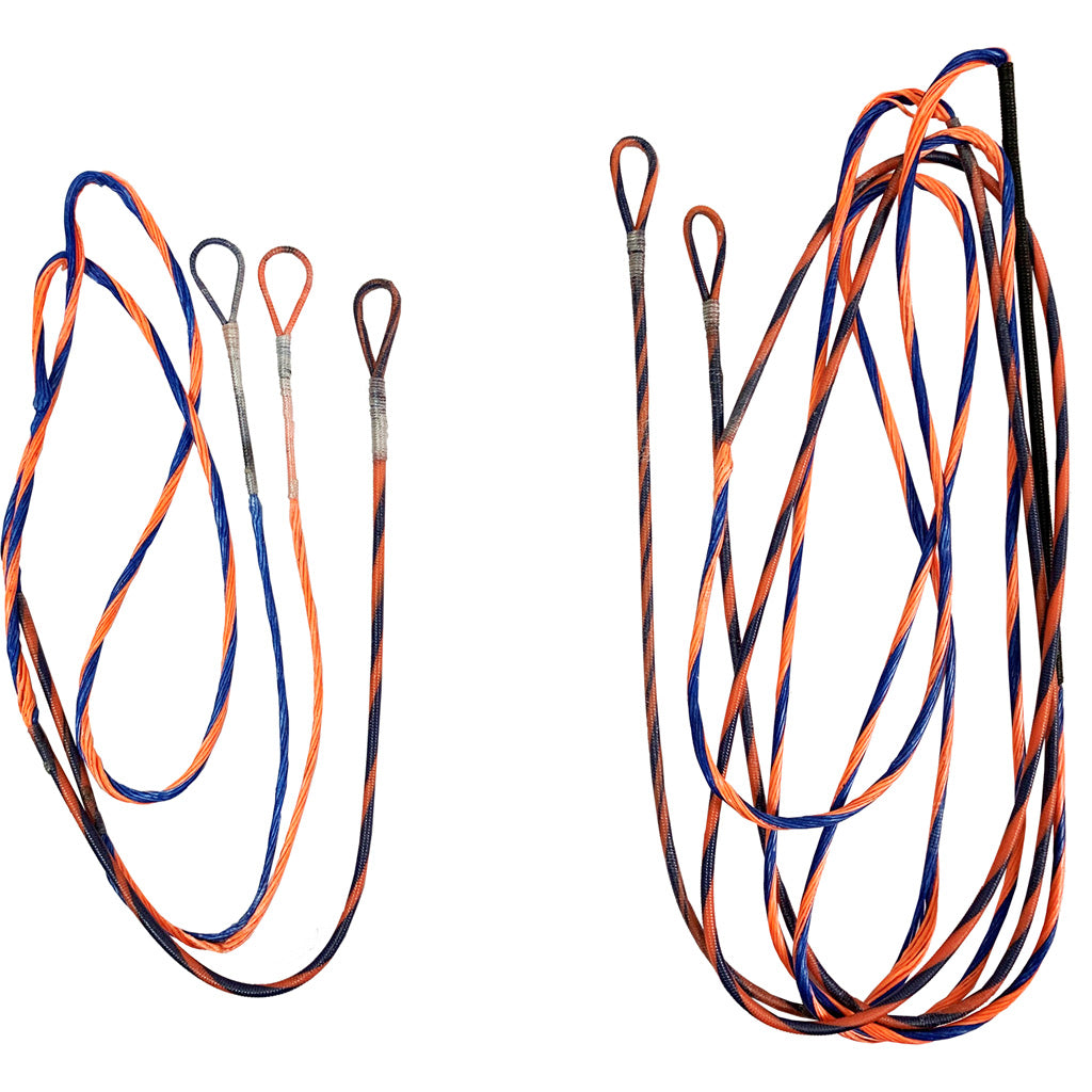 First String FirstString Genesis String and Cable Set in Blue/Orange - Front View