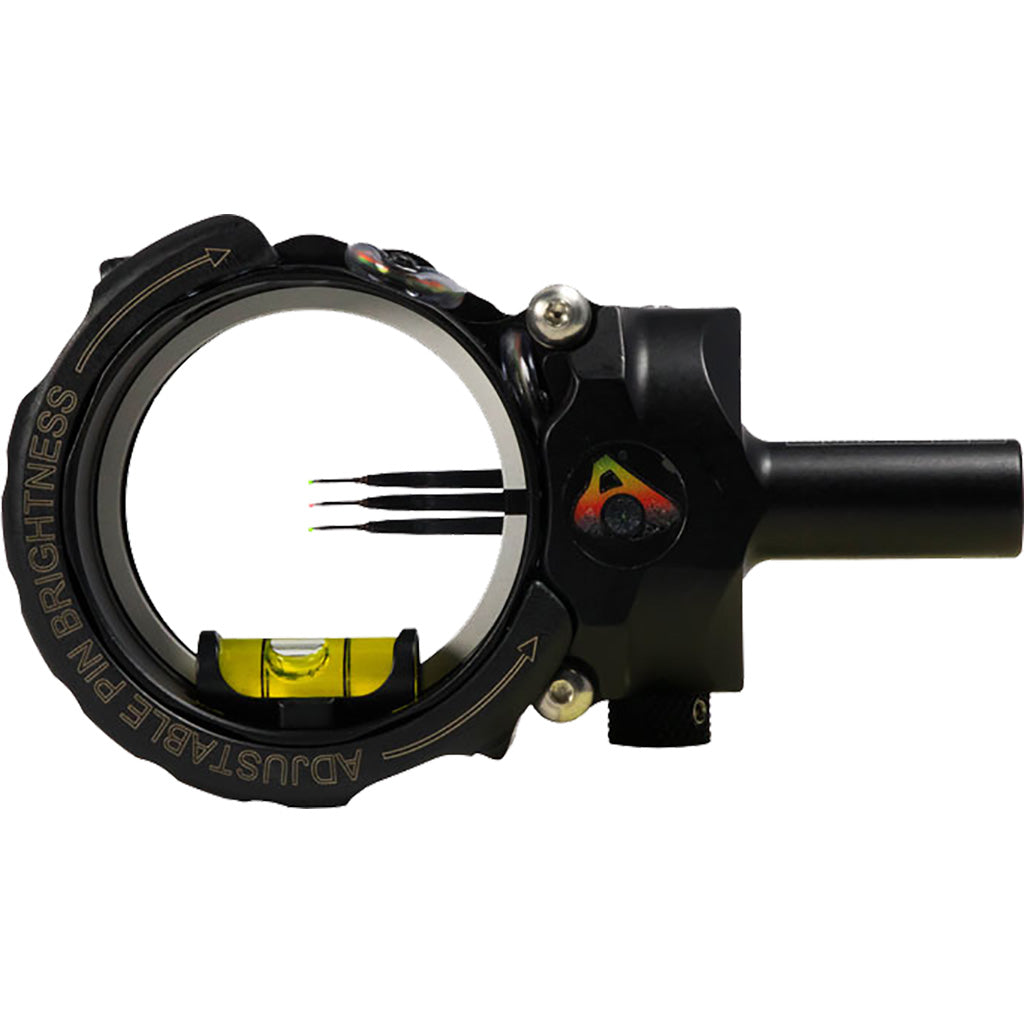 Axcel Accustat II Scope in 3 Pin .019 Black - Front View
