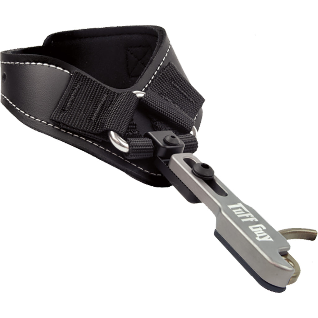 Spot Hogg Tuff Guy Release in Rigid Buckle Black - Front View