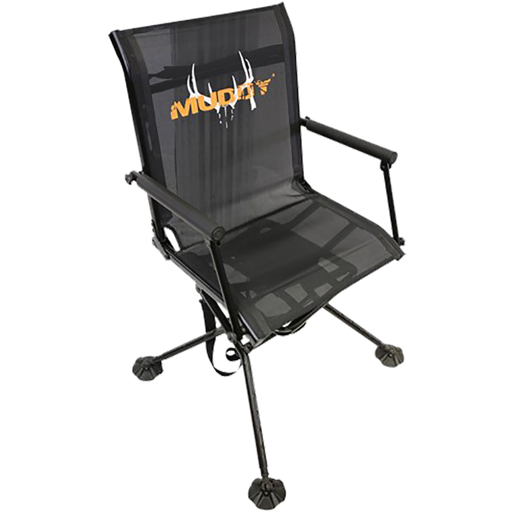 Muddy Outdoors Muddy Swivel Ground Chair - Front View