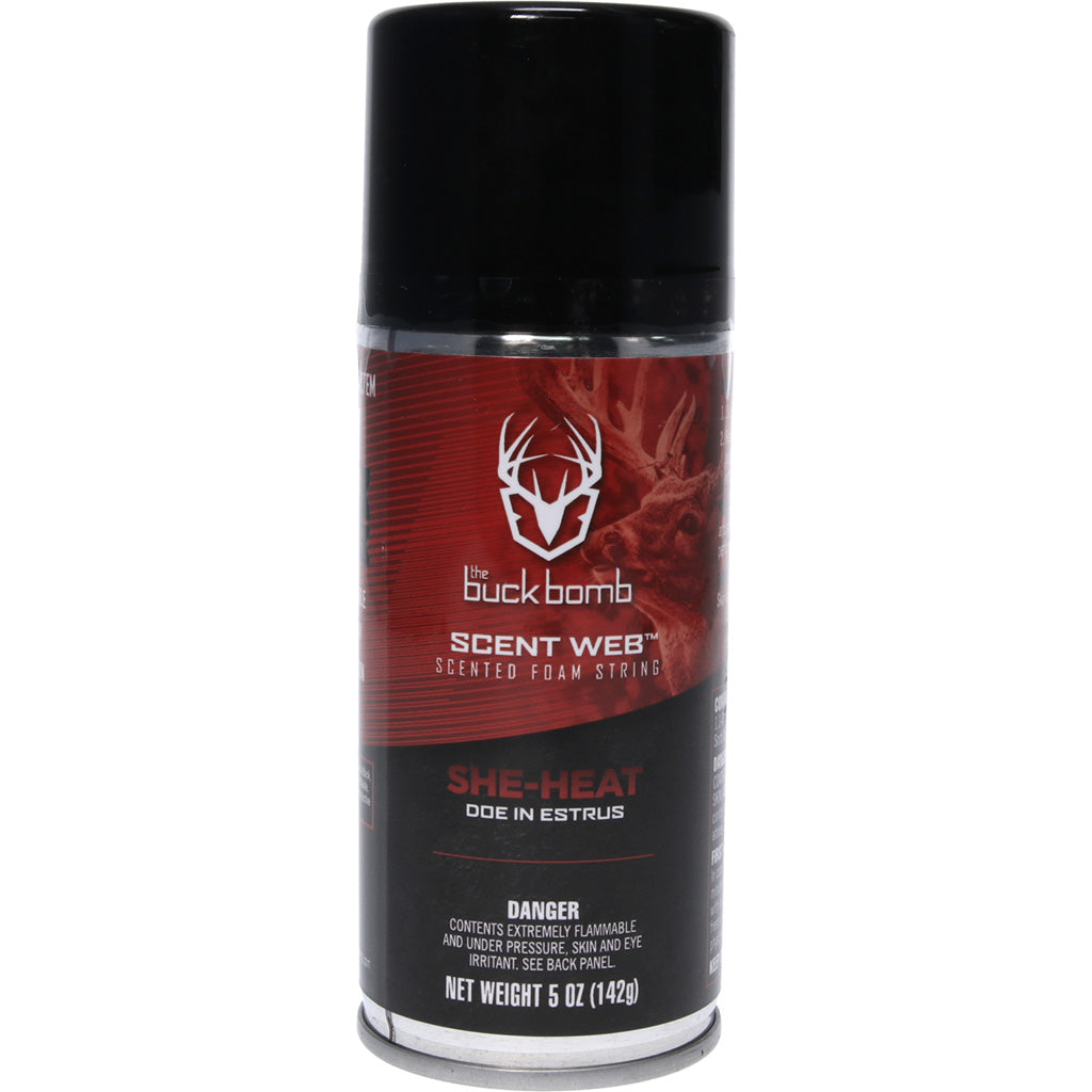 Hunters Specialties Buck Bomb Scent Web Foam Spray in She Heat Doe in Estrus - Front View