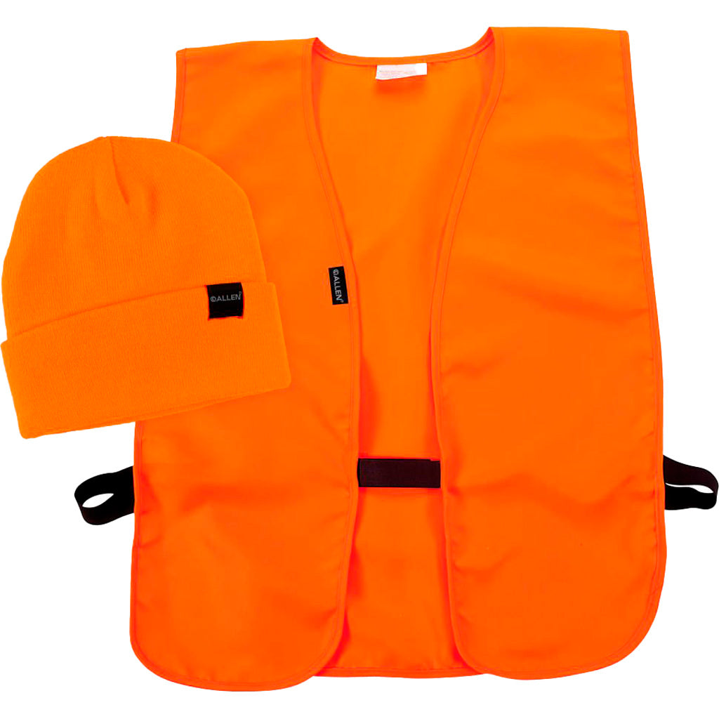 Allen Stocking Cap And Vest Combo - Front View