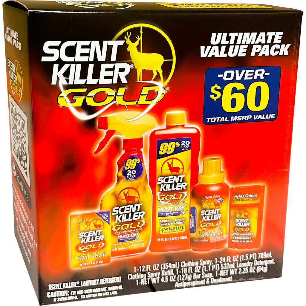 Wildlife Research Scent Killer Gold Ultimate Pack - Front View
