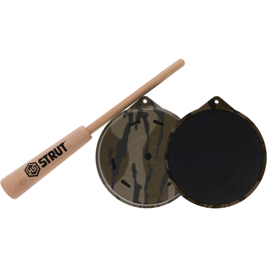 Hunters Specialties Camo Cutt'R Turkey Pot Call - Front View