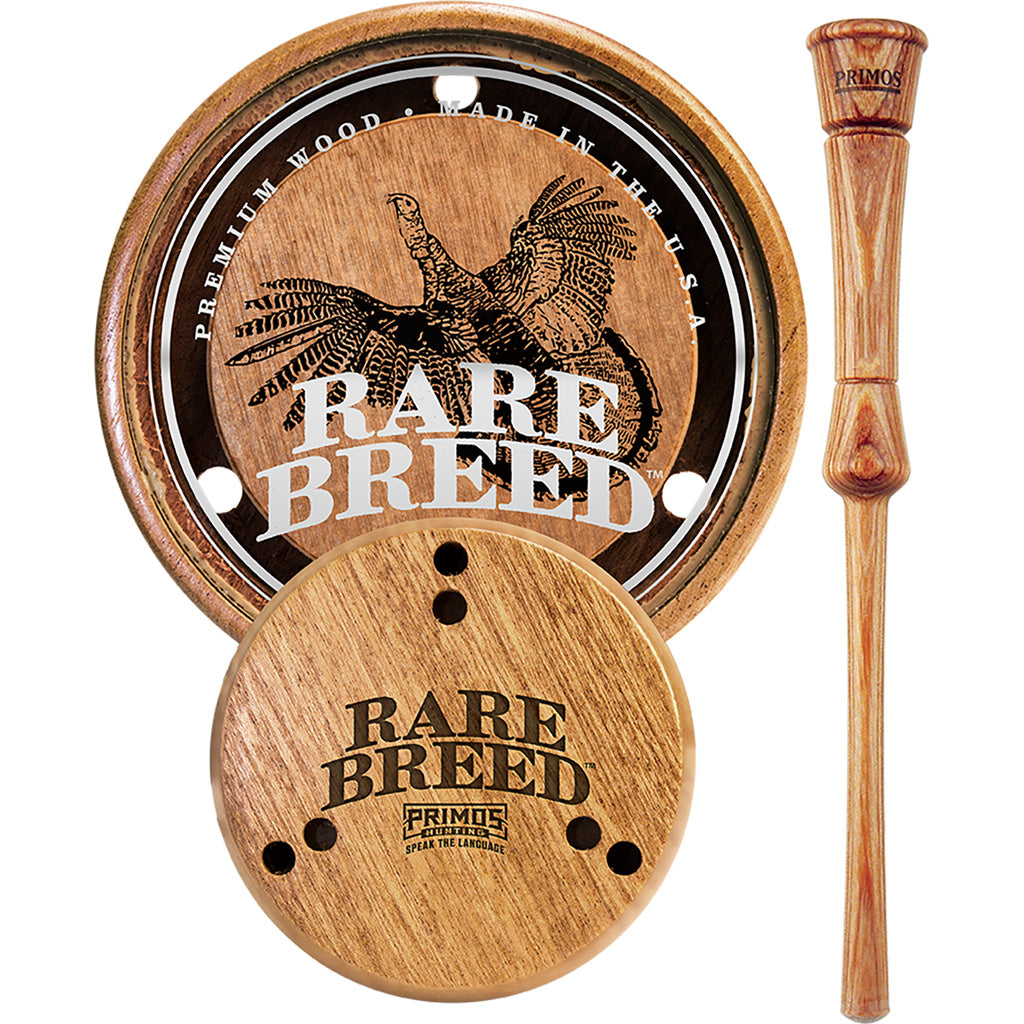 Primos Rare Breed Turkey Call in Glass - Front View