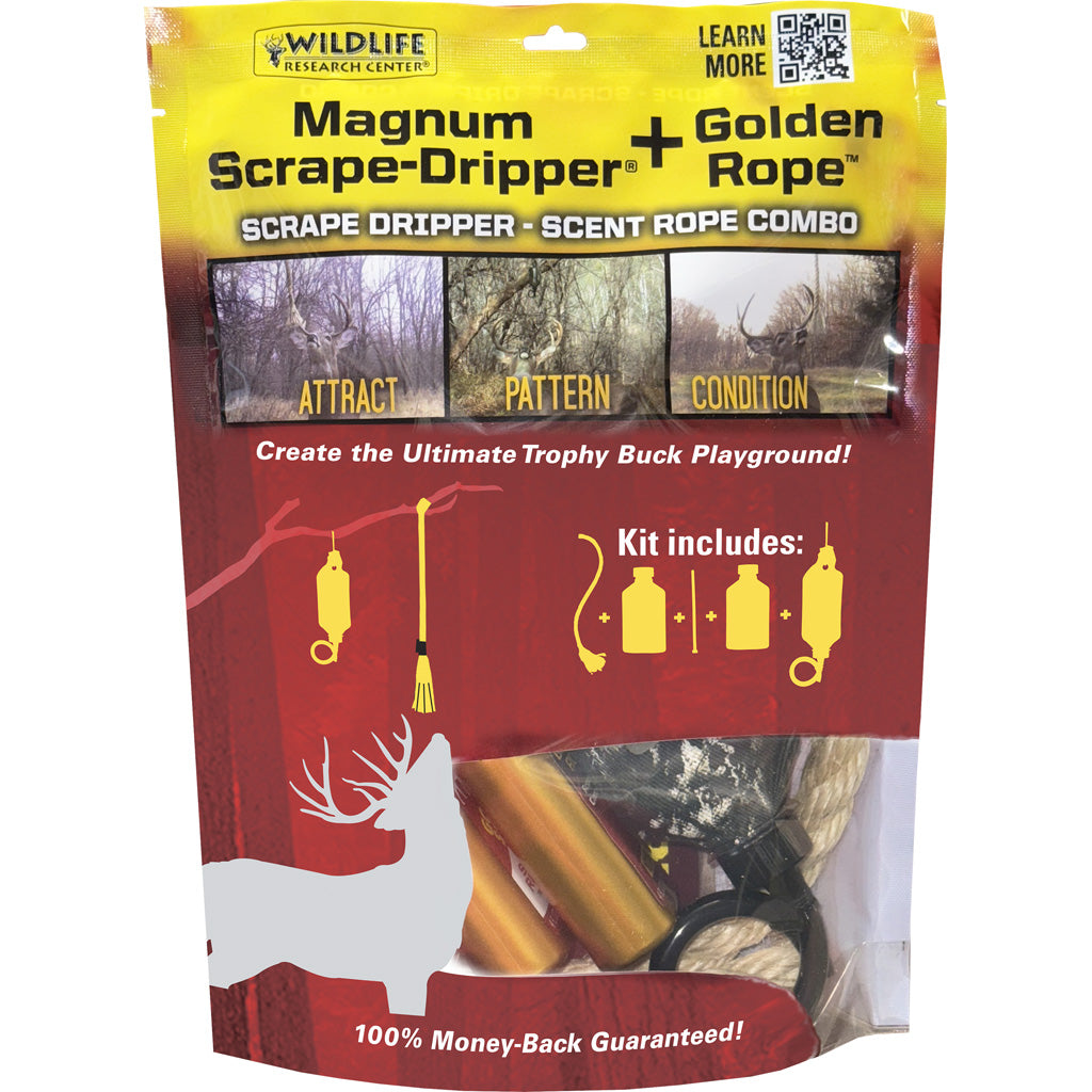Wildlife Research Dripper Scrape & Rope Combo - Front View